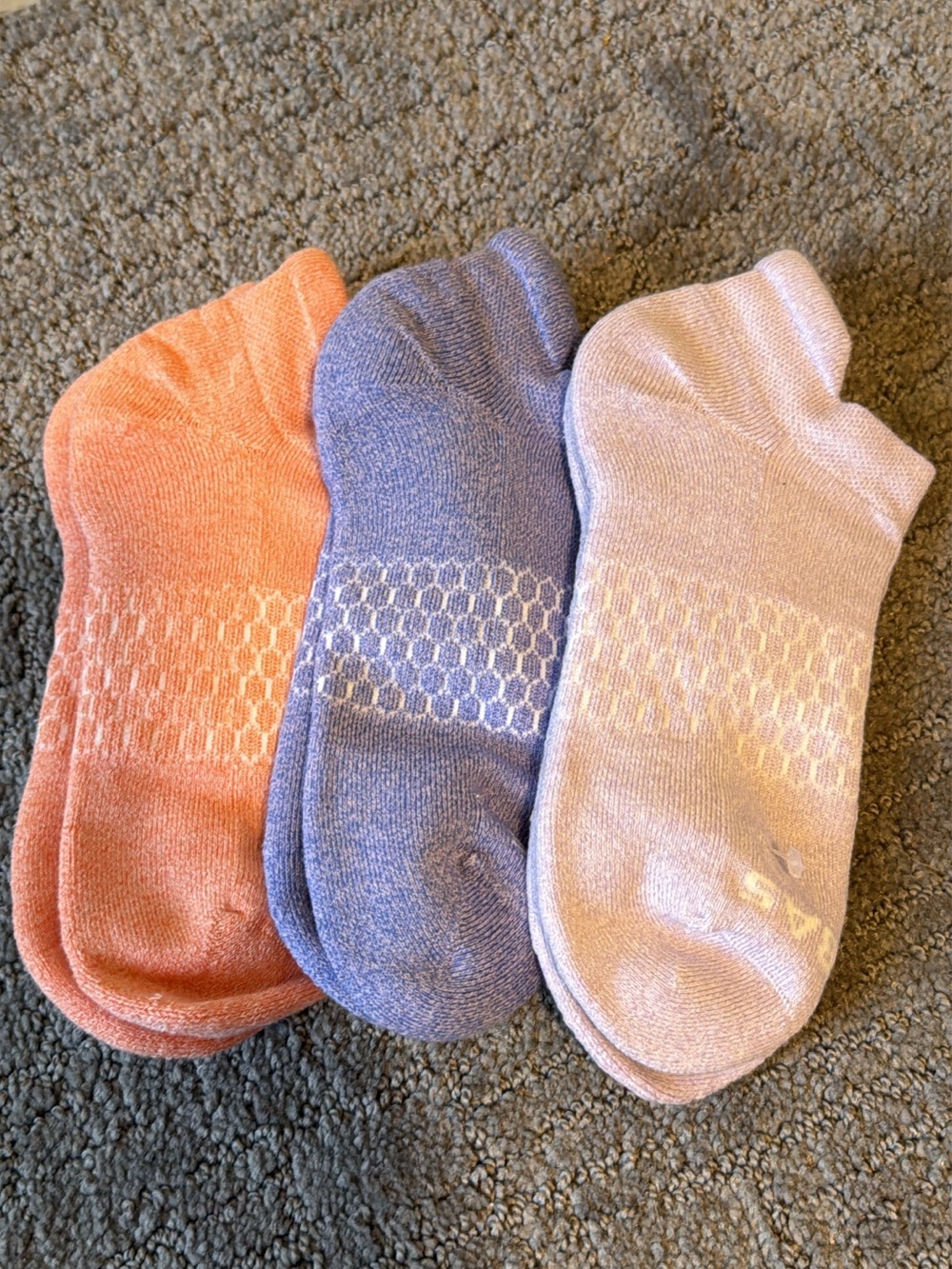 3 pairs BOMBAS - Coral, Lavender, Blush